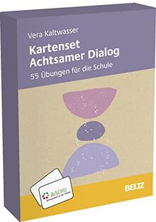 Kartenset Achtsamer Dialog: 56 Übungen für die Schule