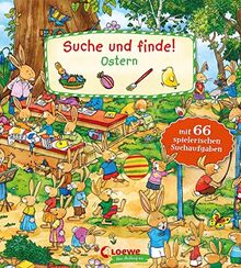 Suche und finde! - Ostern: Mit 66 spielerischen Suchaufgaben - Wimmelbilder für die Förderung der Konzentrationsfähigkeit - Ab 2 Jahren