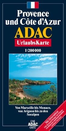 ADAC Karte, Provence und Cote d' Azur