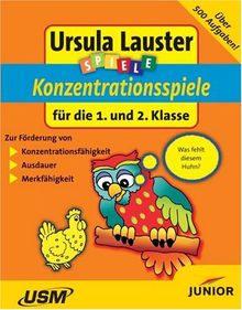 Konzentrationsspiele für das 1. und 2. Schuljahr