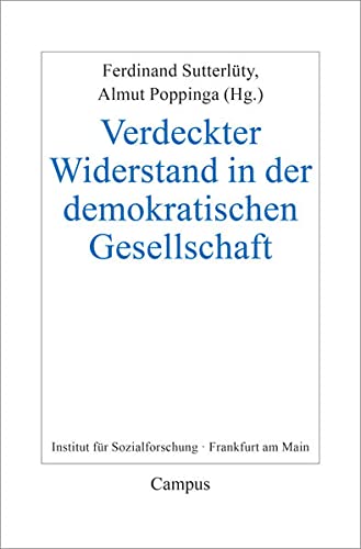 Verdeckter Widerstand in demokratischen Gesellschaften (Frankfurter Beiträge zur Soziologie und Sozialphilosophie, 35)