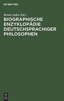 Biographische Enzyklopädie deutschsprachiger Philosophen