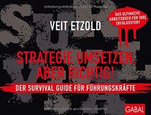 Strategie umsetzen, aber richtig! Der Survival Guide für Führungskräfte: Das ultimative Arbeitsbuch für Ihre Erfolgsstory (Dein Business)