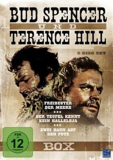 Bud Spencer & Terence Hill - Box, Vol. 4 (Freibeuter der Meere remastered/Der Teufel kennt kein Halleluja/Zwei haun auf den Putz) - (3 Disc Set)