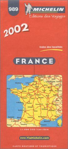 Michelin Karten, Bl.721 : Frankreich (Michelin Country Maps)