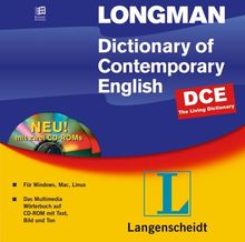 Longman Dictionary of Contemporay English (DCE4). 2 CD-ROM für Windows ab 98/Mac OS/Linux. | Buch | Zustand gut