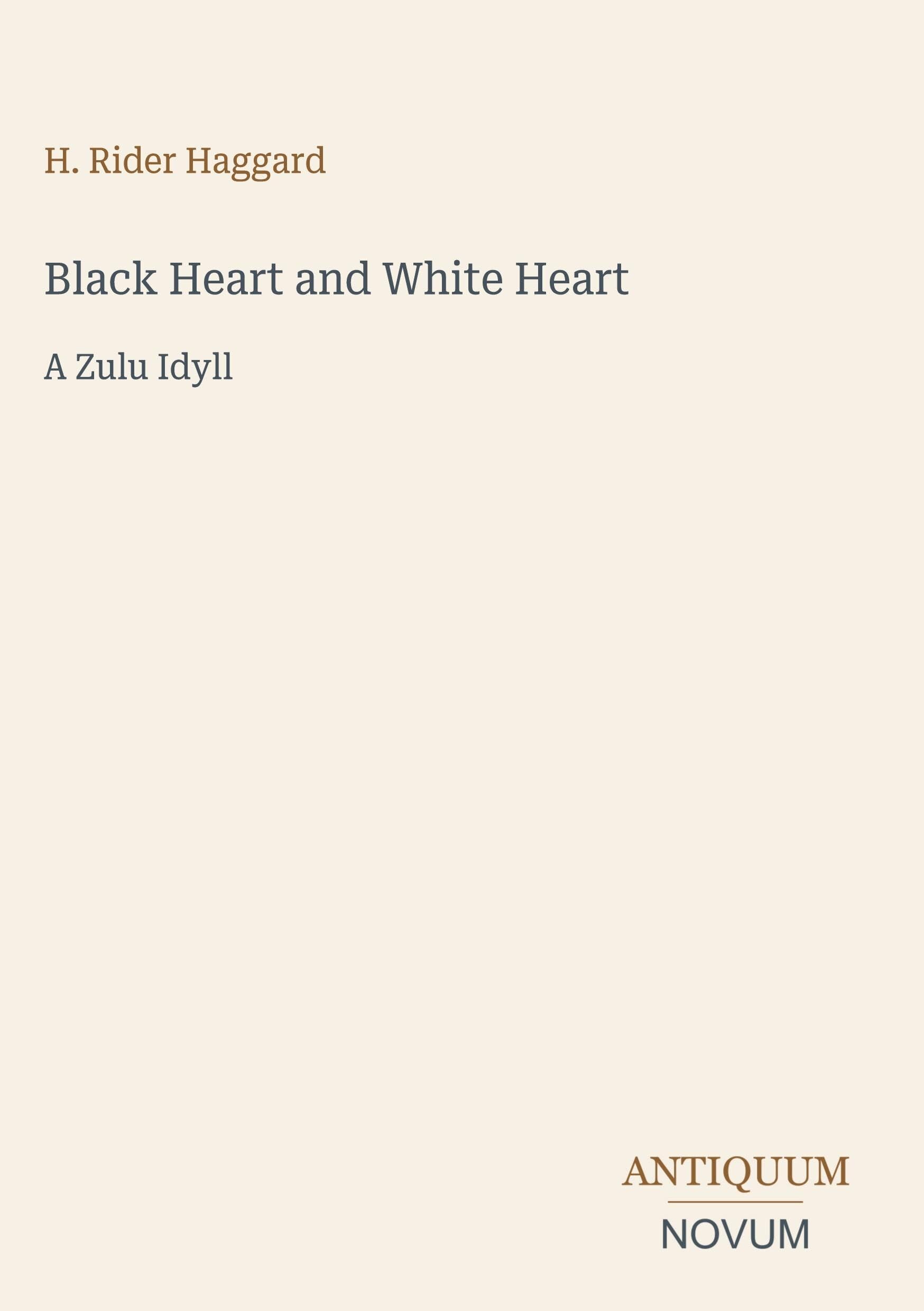 Black Heart and White Heart