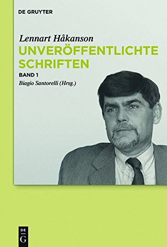 Lennart Håkanson: Unveröffentlichte Schriften: Studien zu den pseudoquintilianischen Declamationes maiores: Band 1: Studien zu den pseudoquintilianischen Declamationes maiores