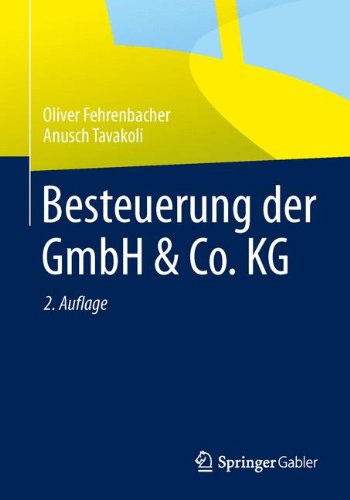 Besteuerung der GmbH & Co KG - Oliver Fehrenbacher Anusch Tavakoli Kartoniert (TB)