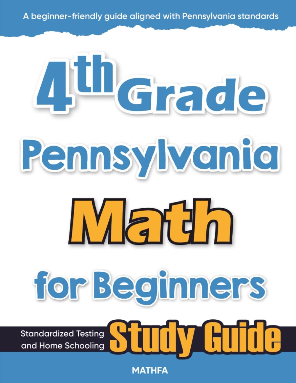 4th Grade Pennsylvania Math for Beginners