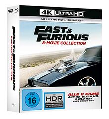 Fast & Furious - 8-Movie Collection - 4K UHD [Blu-ray]