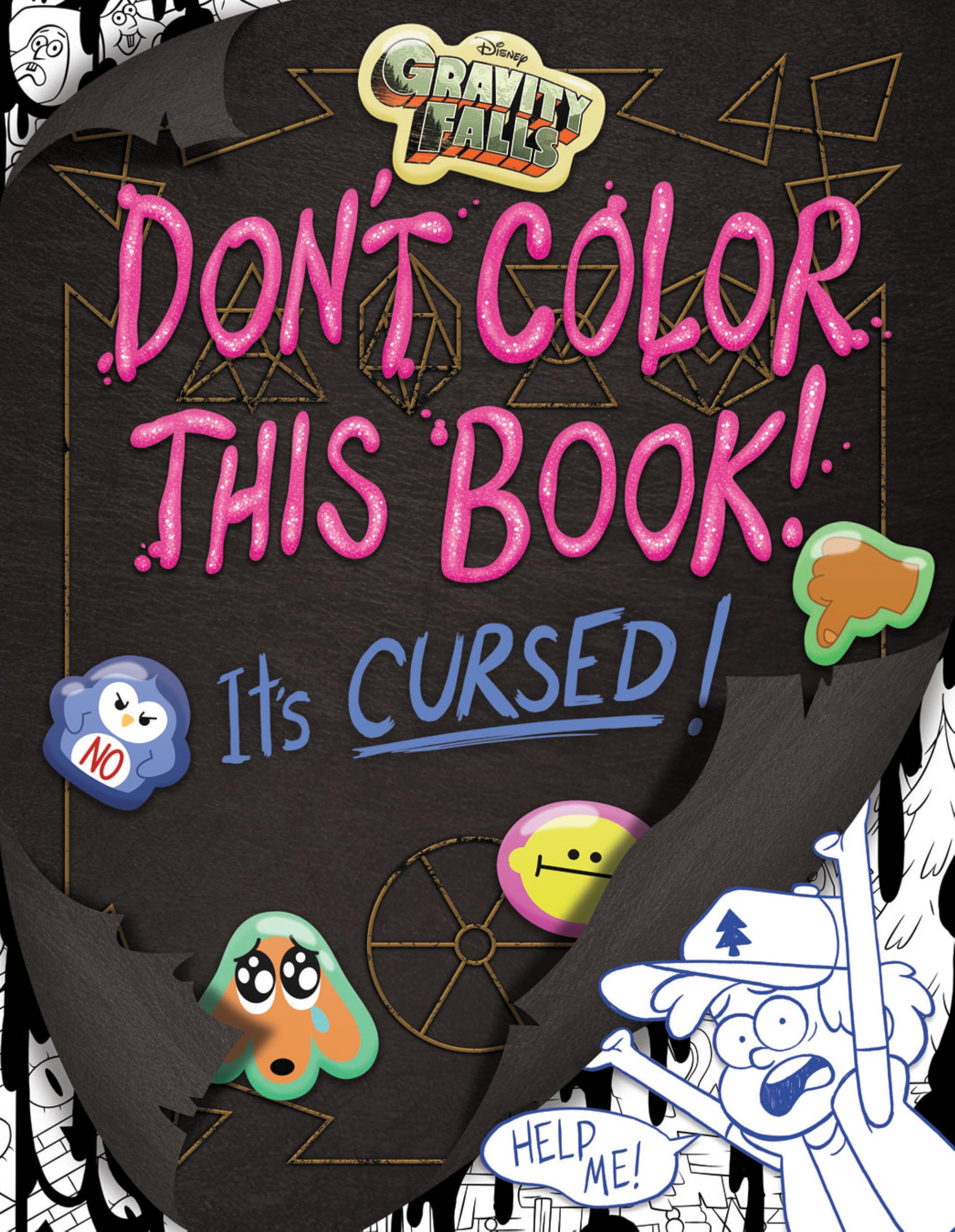 Emmy Cicierega Gravity Falls, Don't Color This Book!, It's Cursed!