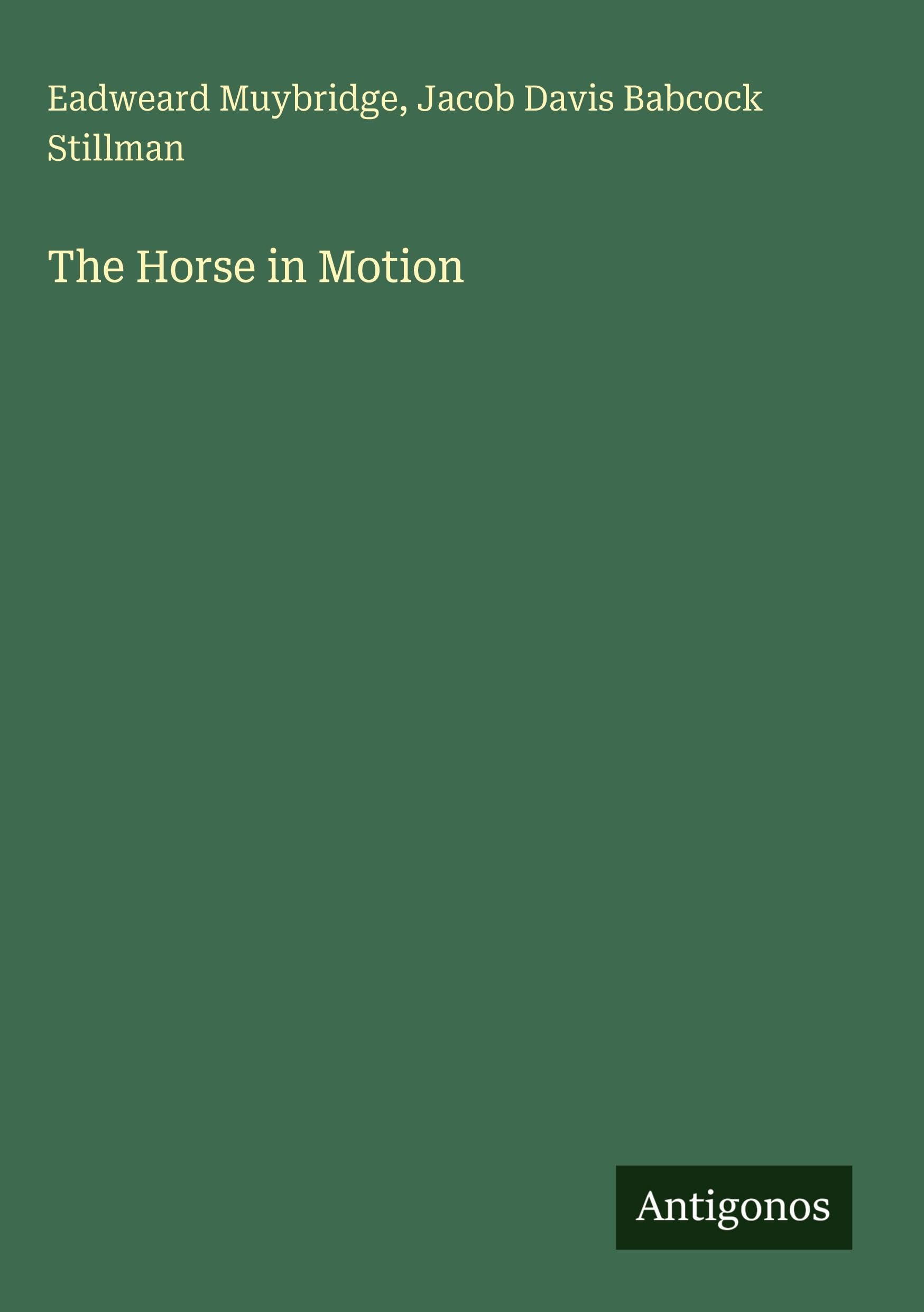 The Horse in Motion