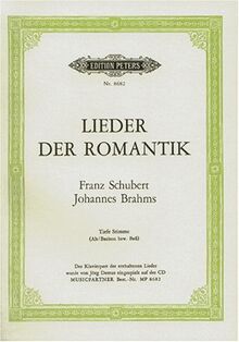 Lieder der Romantik. Gesang Tief, Klavier