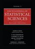 Encyclopedia of Statistical Sciences, Volume 1: A to Buys-ballot Table