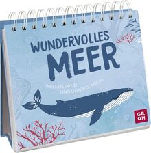 Wundervolles Meer: Wellen, Wind und Glücklichsein | Meerliebe pur! Spiralbuch zum Aufstellen mit Sprüchen, Fun Facts und Illustrationen für Meerfans ... (Geschenke für alle, die das Meer lieben)