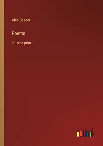 Poems: in large print