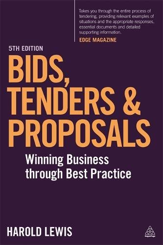 Harold Lewis Bids, Tenders And Proposals, Winning Business Through Best Practice