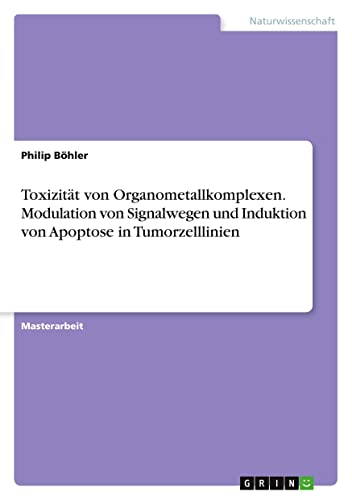 Toxizität von Organometallkomplexen. Modulation von Signalwegen und Induktion von Apoptose in Tumorzelllinien