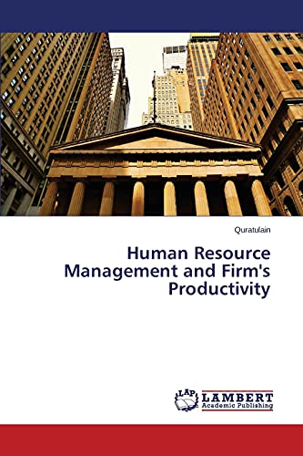 Human Resource Management and Firm's Productivity
