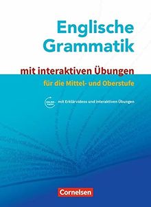 Englische Grammatik für die Mittel- und Oberstufe: Grammatik mit interaktiven Übungen auf scook.de