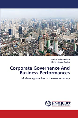Corporate Governance And Business Performances: Modern approaches in the new economy