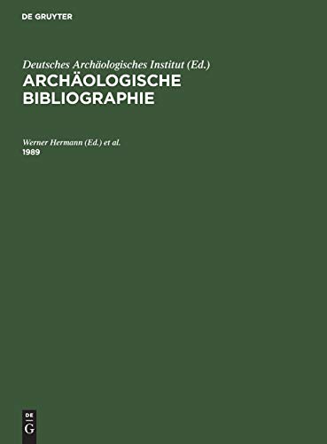 1989 (Archäologische Bibliographie)