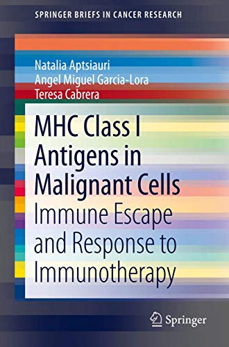MHC Class I Antigens In Malignant Cells: Immune Escape And Response To Immunotherapy (SpringerBriefs in Cancer Research, Band 1)