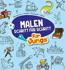 Malen Schritt-für-Schritt: Jungen