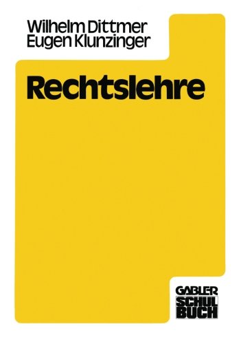 Rechtslehre (German Edition)