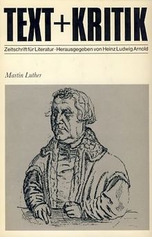 Martin Luther (TEXT+KRITIK Sonderband)