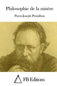 Philosophie de la misère