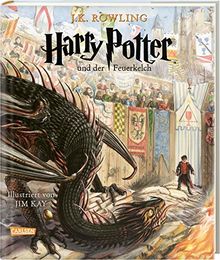 Harry Potter und der Feuerkelch (farbig illustrierte Schmuckausgabe) (Harry Potter 4)