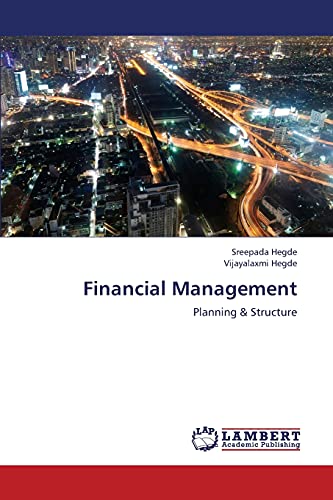 Financial Management: Planning & Structure