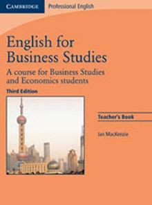 English for Business Studies: Teacher's Book