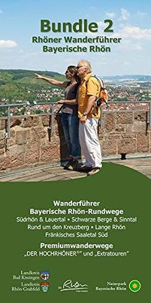 Bundel 2 Rhöner Wanderführer Bayerische Rhön