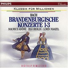 Klassik für Millionen - Bach: Brandenburgische Konzerte von Maazel | CD | Zustand gut