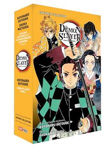 Coffret Demon slayer : volume 4 + roman volume 2