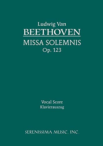 Missa Solemnis, Op. 123: Vocal score