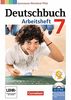 Deutschbuch Gymnasium - Rheinland-Pfalz: 7. Schuljahr - Arbeitsheft mit Lösungen und Übungs-CD-ROM
