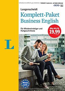 Langenscheidt Komplett-Paket Business English - Sprachkurs mit 2 Büchern, 3 Audio-CDs und Software-Download: Sprachkurs für Wiedereinsteiger und Fortgeschrittene (Langenscheidt Komplett-Paket ((NEU)))