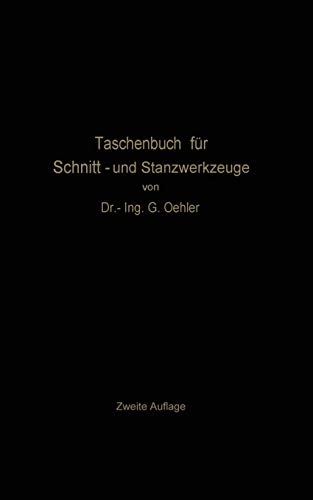 Taschenbuch für Schnitt- und Stanzwerkzeuge