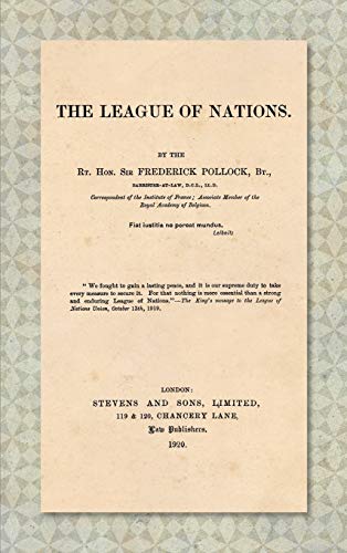 The League of Nations [1920]