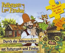 Pettersson und Findus, Puzzlebuch, Band 3: Durch die Jahreszeiten mit Pettersson und Findus