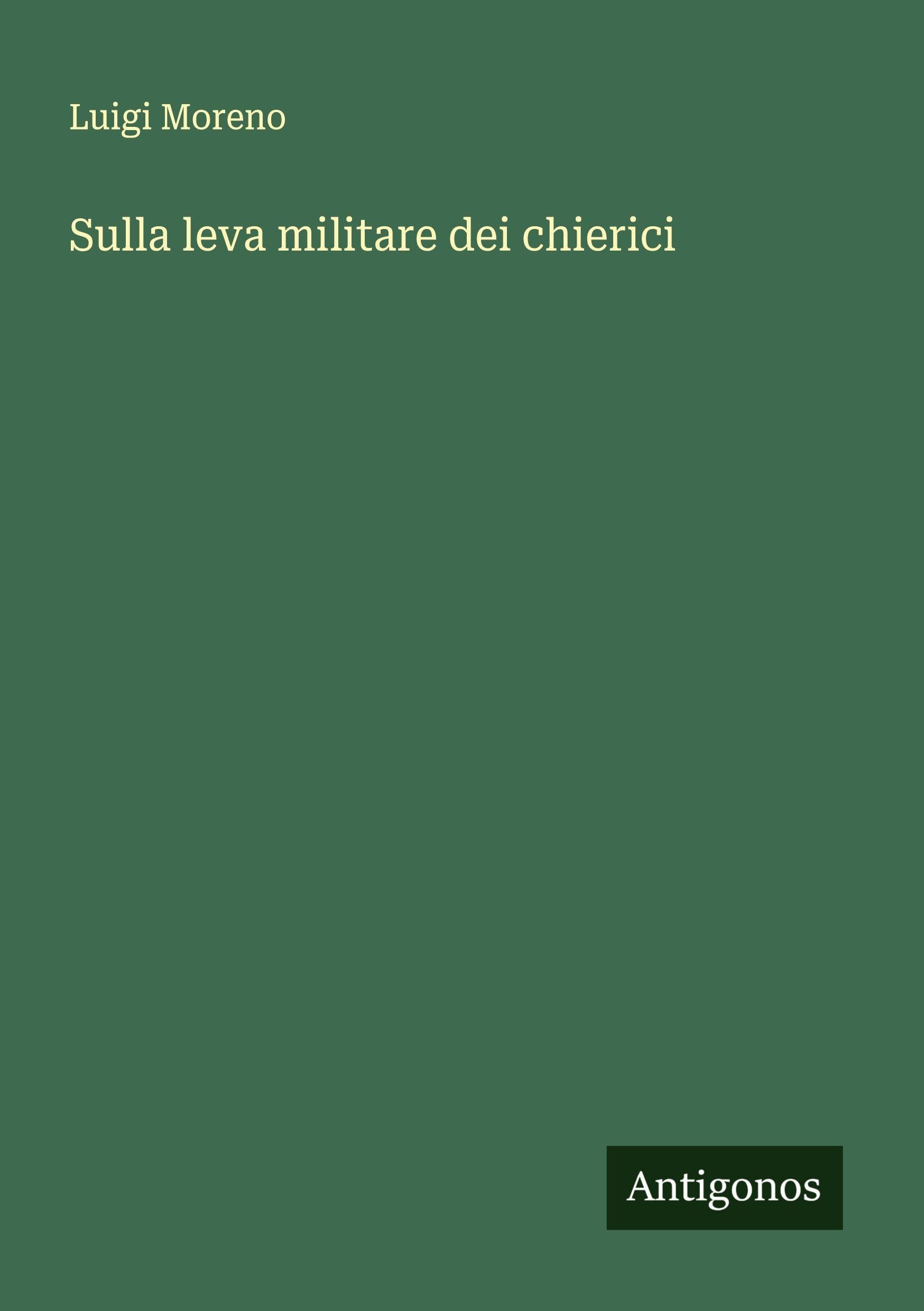 Sulla leva militare dei chierici