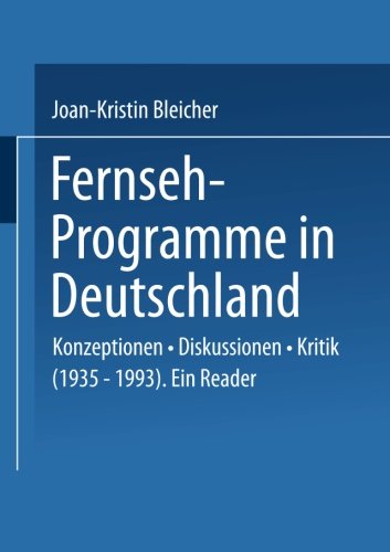 Fernseh-Programme in Deutschland