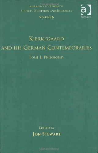 Kierkegaard and His German Contemporaries: Philosophy: Tome I v. 6 (Kierkegaard Research: Sources Reception and Resources)