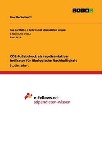 CO2-Fußabdruck als repräsentativer Indikator für ökologische Nachhaltigkeit