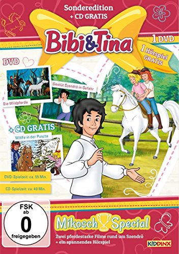 bibi und tina  mikoschspecial  hörspielcd 2 dvds