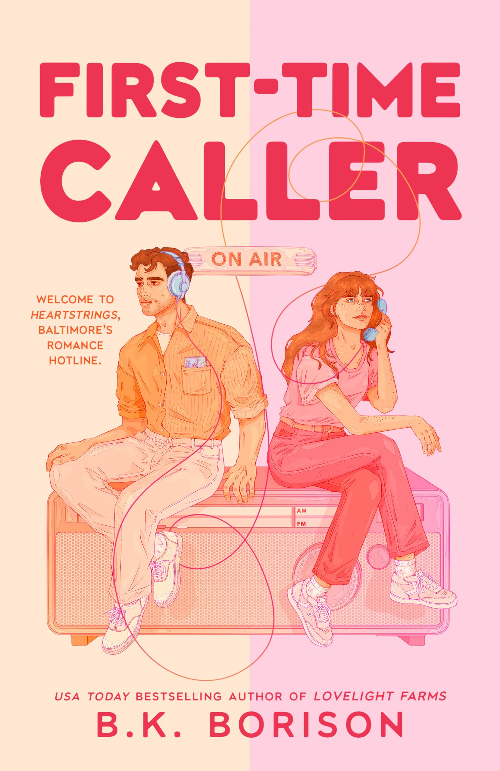 B.K. Borison First-Time Caller (Heartstrings, Band 1)